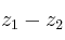 z_1-z_2
