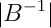 |B^{-1}|