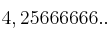 4,25666666..