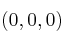 (0,0,0)
