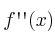 f\textsc{\char13} \textsc{\char13}(x)