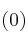 (0)