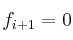 f_{i+1}=0