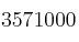 3571000