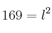 169=l^2
