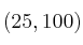 (25,100)
