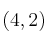 (4,2)