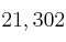 21,302