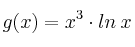 g(x) = x^3 \cdot ln\:x