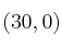 (30,0)
