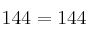 144 = 144
