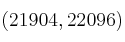 (21904, 22096)