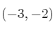 (-3,-2)