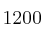 1200